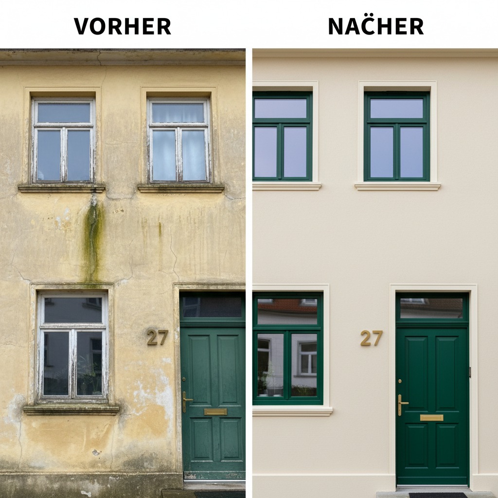 Fassadenanstrich von SB-Maler aus Hannover